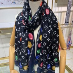 Sciarpa Louis Vuitton Match da donna Louis Vuitton nera