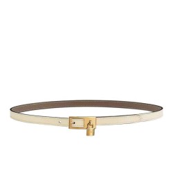 Qualità superiore replica Hermes Lucky 15 cintura reversibile cachi