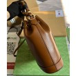Borsa a secchiello piccola Gucci Diana 724652 Caffè