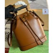 Borsa a secchiello piccola Gucci Diana 724652 Caffè