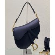 Qualità superiore replica a sella Christian Dior con cinturino nero