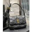 Borsa A Spalla YSL Saint Laurent Le 57 In Pelle Di Agnello Trapuntata 698567 Nera