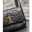 Borsa A Spalla YSL Saint Laurent Le 57 In Pelle Di Agnello Trapuntata 698567 Nera