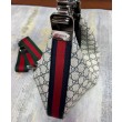 Borsa a tracolla grande Gucci Attache 702823 blu scuro