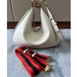 Borsa a tracolla grande Gucci Attache 702823 Crema