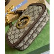 Qualità premium Borse Replica Gucci Blondie Mini 724645 Caffè scuro