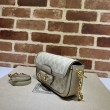 Borsa a tracolla Gucci Horsebit 1955 735178 beige