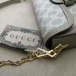 Borsa a tracolla Gucci Horsebit 1955 735178 beige