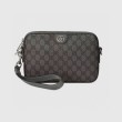 Borsa a tracolla Gucci Ophidia GG 699439 Grigio