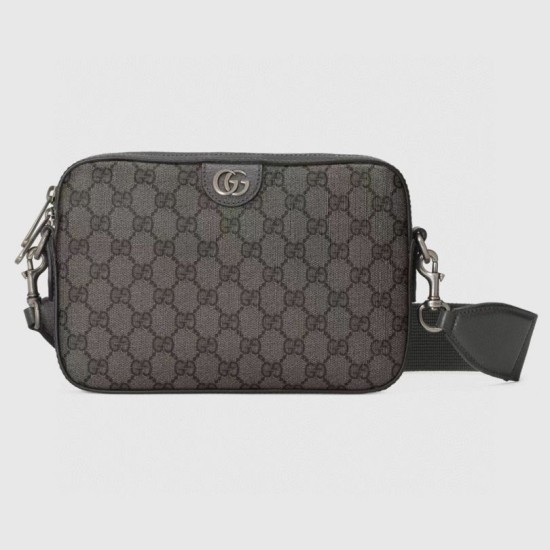 Borsa a tracolla Gucci Ophidia GG 699439 Grigio