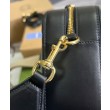 Borsa a tracolla in pelle Gucci GG Matelasse 702234 nera