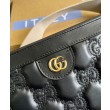 Imitazioni borse griffate a tracolla in pelle Gucci Matelasse 702200 nera