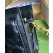 Imitazioni borse griffate a tracolla in pelle Gucci Matelasse 702200 nera