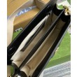 Imitazioni borse griffate a tracolla in pelle Gucci Matelasse 702200 nera