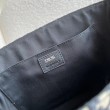 Borsa a tracolla jacquard Dior Explorer Dior Oblique nera