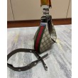 Borse Firmate Replica a tracolla piccola Gucci Attache 699409 Caffè scuro