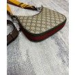 Borse Firmate Replica a tracolla piccola Gucci Attache 699409 Caffè scuro