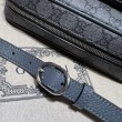 Borsa a tracolla piccola Ophidia Gucci 723312 grigia