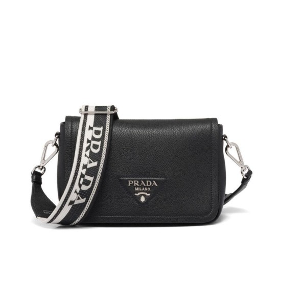 Borsa a tracolla Prada 1BD314 nera