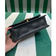 Borsa a tracolla Prada Saffiano nera