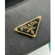 Borsa a tracolla Prada Saffiano nera