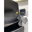 Borsa Replica 1:1 a Tracolla YSL Saint Laurent Gaby Pelle di vitello Stampa Coccodrillo Nero