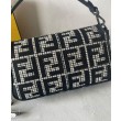 Borse Replica Alta Qualità Baguette Fendi 8BR600 Nera