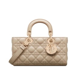Imitazioni borse griffate Christian Dior Lady D-Joy Albicocca