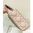 Imitazioni borse griffate Christian Dior Lady D-Joy Albicocca