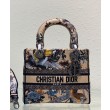 Borsa Christian Dior Medium Lady D-Lite Albicocca