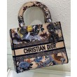 Borsa Christian Dior Medium Lady D-Lite Albicocca