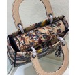 Borsa Christian Dior Medium Lady D-Lite Albicocca