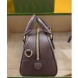 Borse Imitazioni con manico superiore Gucci Ophidia Mini GG 724606 Caffè scuro