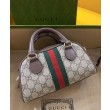 Borse Imitazioni con manico superiore Gucci Ophidia Mini GG 724606 Caffè scuro