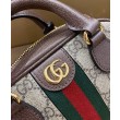 Borse Imitazioni con manico superiore Gucci Ophidia Mini GG 724606 Caffè scuro