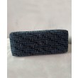 Borse Replica con zip Fendi O'Lock 8BR805 blu