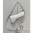 Borse Imitazioni da sella Christian Dior con cinturino bianco
