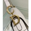 Borse Imitazioni da sella Christian Dior con cinturino bianco