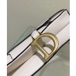 Borse Imitazioni da sella Christian Dior con cinturino bianco