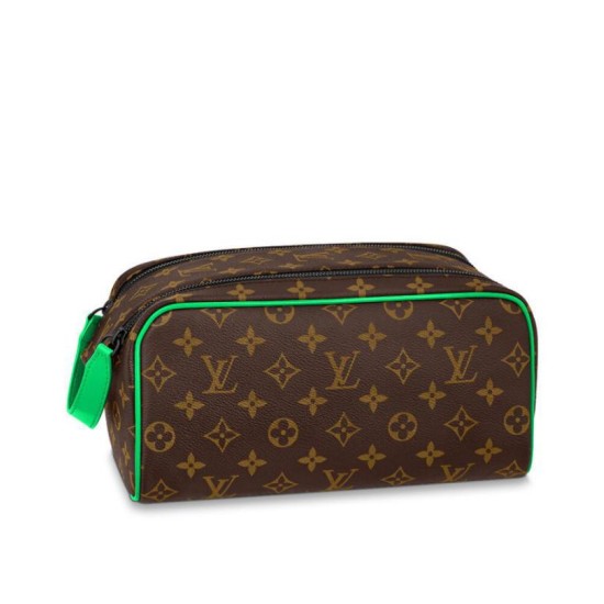 Borsa da toilette LV Dopp Kit M46253 verde