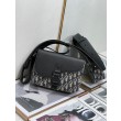 Borsa da uomo Dior Mini Saddle Messenger Oblique Jacquard