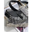 Borsa da uomo Dior Mini Saddle Messenger Oblique Jacquard