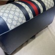 Bora Pari all'originale replica da viaggio media Gucci Savoy 681295 Nera