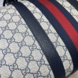 Bora Pari all'originale replica da viaggio media Gucci Savoy 681295 Nera