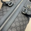 Borsa da viaggio piccola Gucci Ophidia ‎724642 Grigio