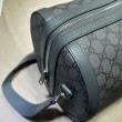 Borsa da viaggio piccola Gucci Ophidia ‎724642 Grigio