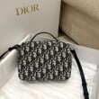 Borse Replica Alta Qualità Dior 30 Montaigne Box Dior Oblique Jacquard Blu
