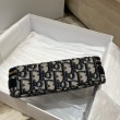 Borse Replica Alta Qualità Dior 30 Montaigne Box Dior Oblique Jacquard Blu
