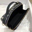 Borse Replica Alta Qualità Dior 30 Montaigne Box Dior Oblique Jacquard Blu