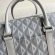 Borsa Dior Lingot 50 Duffle CD Diamond Canvas grigia